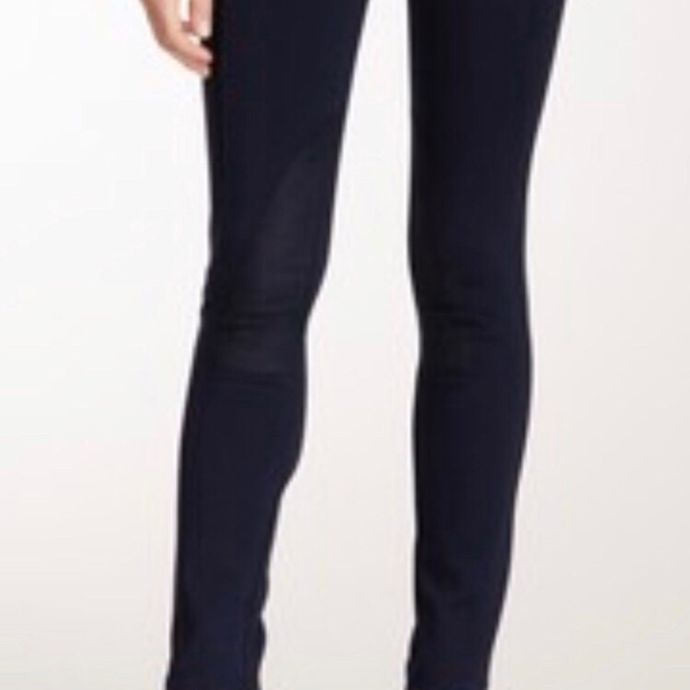 Like new Love Token faux suede patch leggings